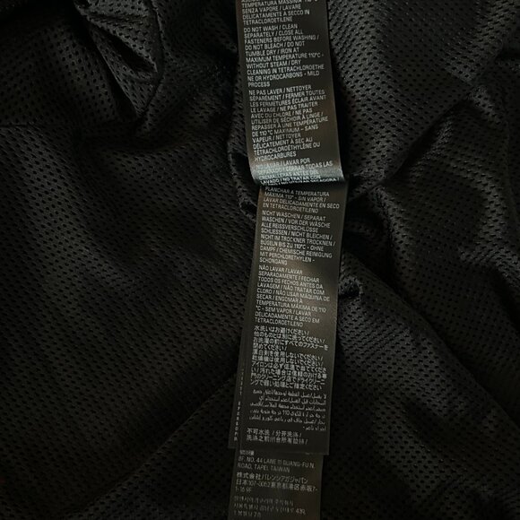 Balenciaga Black & Red Lion Club Embroidered Logo Track Jacket - Picture 5 of 7